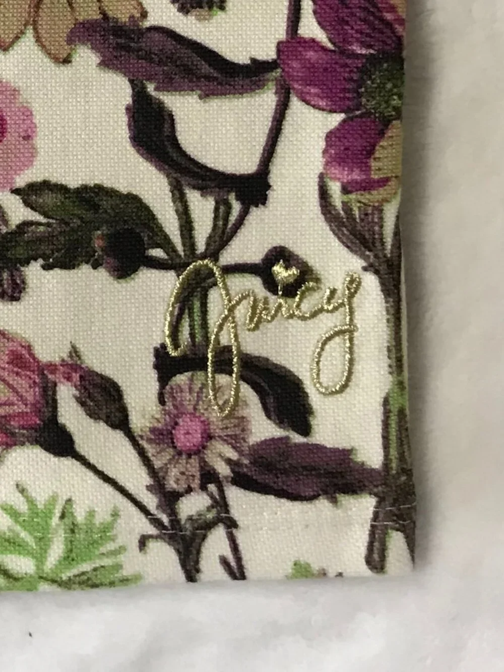 NWT Juicy Couture Girls 2-Piece Pink Textured Top & Floral Leggings Set Size 12